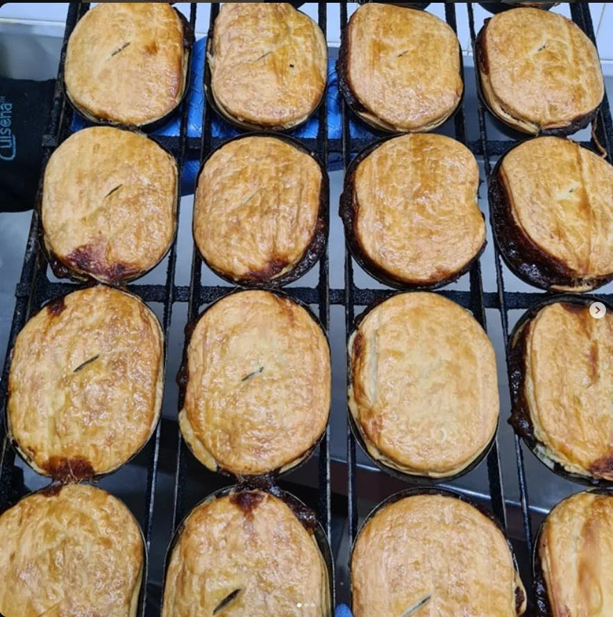 Red Hill Butcher Shop's freshly baked meat pies